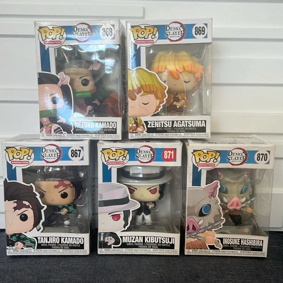 ✨All 5✨Demon Slayer Variety Funko Pop - Picture 1 of 11